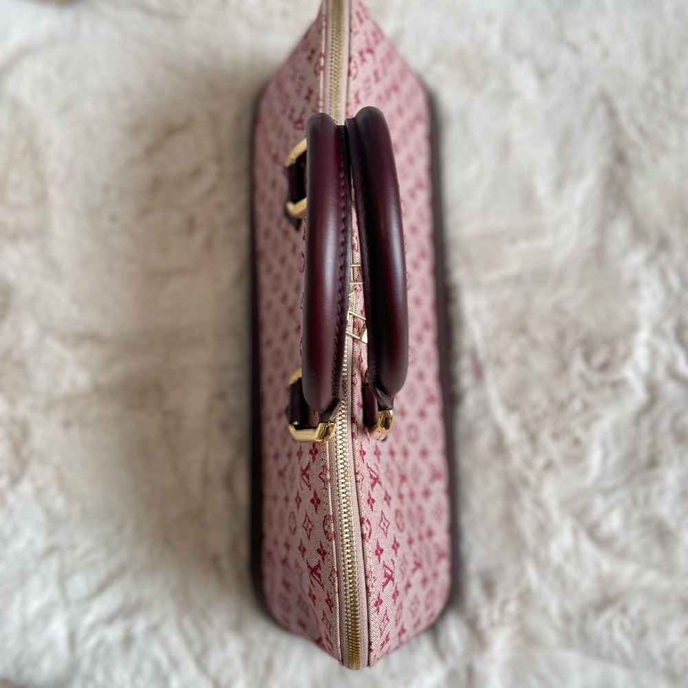 Louis Vuitton Monogram Mini Lin Horizontal Alma Bag - Picture 5 of 16